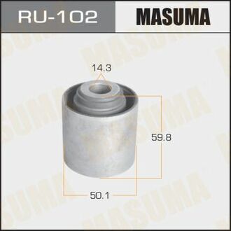 RU102 MASUMA Сайлентблок заднього продольного рычага Nissan Pathfinder (-05) ()