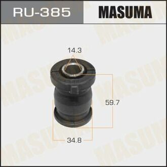 RU385 MASUMA Сайлентблок переднего нижнего рычага задний Toyota Corolla (00-06), Prius (03-11) ()