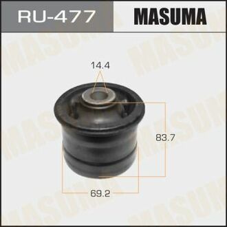 RU477 MASUMA Сайлентблок задней балки Toyota Auris, Corolla, Prius (06-) ()