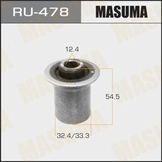 RU478 MASUMA Сайлентблок заднього поперечного рычага Toyota Auris (06-), Avensis (08-), RAV 4 (05-16) ()