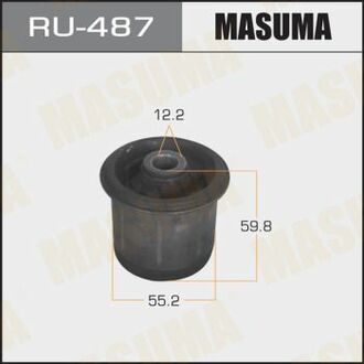 RU487 MASUMA Сайлентблок кронштейна дифференциала заднего Nissan X-Trail (00-07) ()