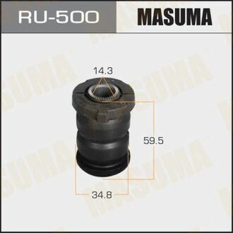 RU500 MASUMA Сайлентблок переднего нижнего рычага передний Toyota Avensis (03-08) ()