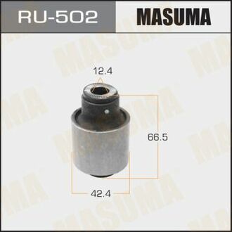 RU502 MASUMA Сайлентблок заднего поперечного рычага задний Toyota Avensis (03-08) ()