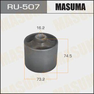 RU507 MASUMA Сайлентблок заднього продольного рычага Mitsubishi Pajero (00-) ()