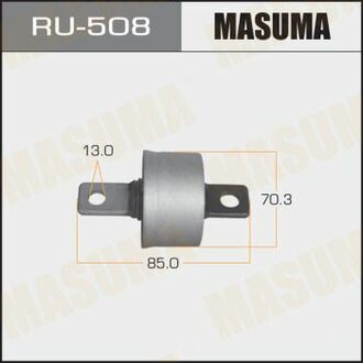 RU508 MASUMA Сайлентблок заднього продольного рычага Mitsubishi ASX (10-), Lancer (07-), Outlander (07-) ()