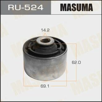 RU524 MASUMA Сайлентблок заднего продольного рычага Nissan Qashqai (06-13), X-Trail (07-) ()