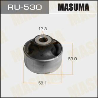 RU530 MASUMA Сайлентблок переднего нижнего рычага задний Nissan Juke (10-), Leaf (12-), Qashqai (06-13;15-), X-Trail (07-) ()