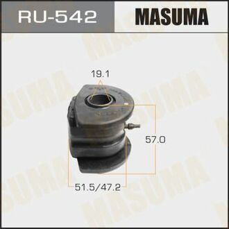 RU542 MASUMA Сайлентблок переднего нижнего рычага задний Honda HR-V (02-06) ()