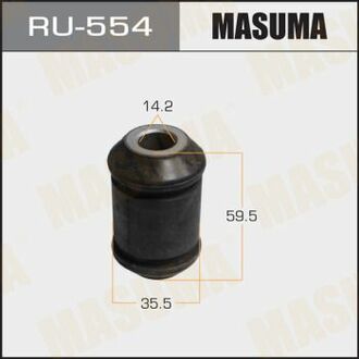 RU554 MASUMA Сайлентблок переднего нижнего рычага передній Mitsubishi Colt (04-12) ()