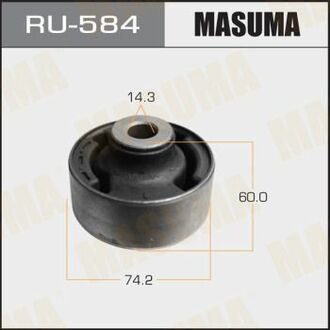 RU584 MASUMA Сайлентблок переднего нижнего рычага передний Honda Accord (02-13) ()