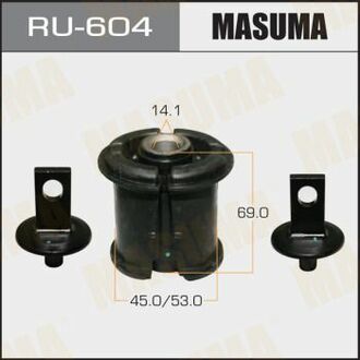 RU604 MASUMA Сайлентблок заднього нижнего рычага Honda CR-V (01-06) ()