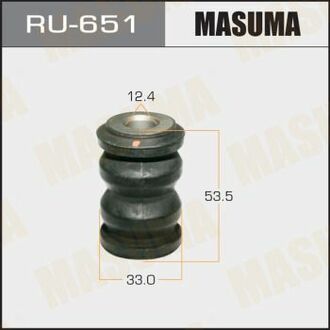 RU651 MASUMA Сайлентблок переднего нижнего рычага передній Mazda 2 (07-14) ()