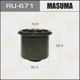 RU671 MASUMA Сайлентблок переднего верхнего рычага Nissan Patrol (10-) ()