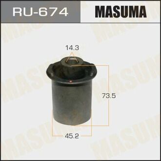 RU674 MASUMA Сайлентблок заднего верхнего рычага Nissan Pathfinder (05-) ()