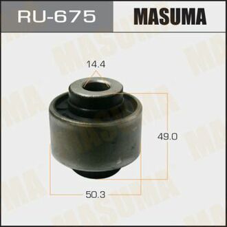 RU675 MASUMA Сайлентблок переднего нижнего рычага Nissan Juke (10-), Leaf (12-), Teana (08-14) ()
