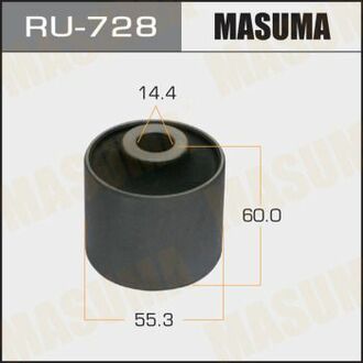 RU728 MASUMA Сайлентблок LAND CRUISER, LX470 / UZJ100L, UZJ100W задн нижн ()