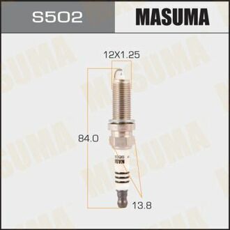 S502IP MASUMA Свеча зажигания IRIDIUM+PLATINUM (SC20HR11) (ILKAR7B11) ()