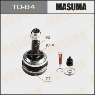 TO84 MASUMA ШРУС зовнішній Toyota RAV 4 (05-12) (нар:26/вн:27) ()