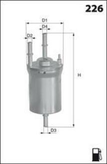 ELE6101 MECAFILTER Топливный фільтр