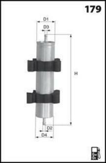 ELG5300 MECAFILTER Топливный фильтр