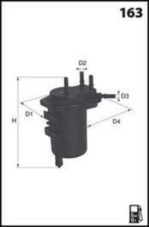 ELG5302 MECAFILTER Топливный фільтр