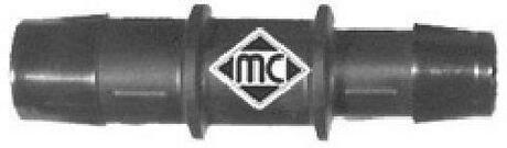 00050 Metalcaucho Універсальний з\'єднувач шлангів 16mmx19mm (прямий)