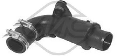06868 Metalcaucho Патрубок системи турбонадува Dacia Logan,Kangoo, Megane II 1.5D 06.01-