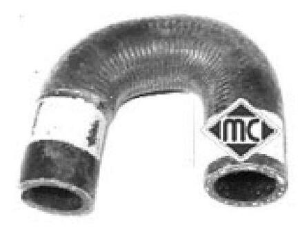 08579 Metalcaucho Патрубок системы отопления Peugeot 406 1.9D ()