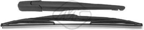 68078 Metalcaucho Щетка стеклоочистетеля с поводком задняя BMW X3 (E83) (03-10) 350мм ()