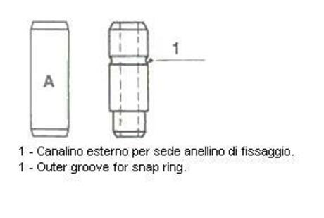 01-S2845 Metelli Направляюча клапана IN/EX AVEO 11,03/6,02/47,5 (вир-во )