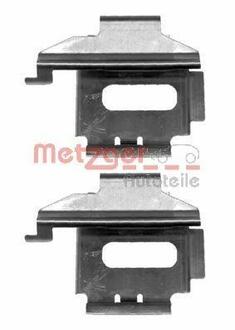 109-1282 METZGER Комплектующие, колодки дискового тормоза