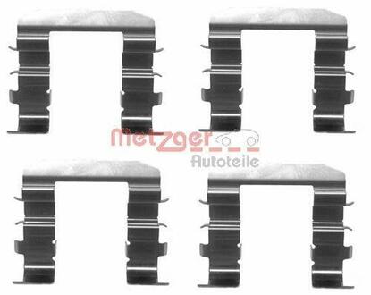 109-1708 METZGER Комплектующие, колодки дискового тормоза