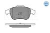 025 247 0917 MEYLE Комплект тормозных колодок, дисковый тормоз (фото 2)