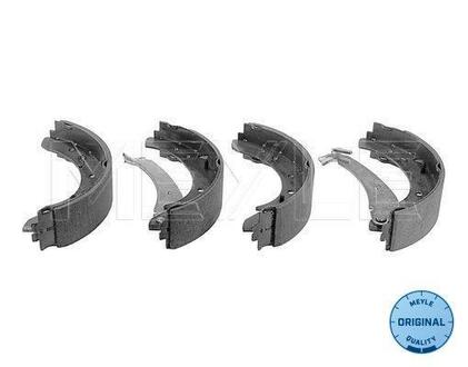 214 533 0020 MEYLE Комплект гальмівних колодок MEYLE 214 533 0020