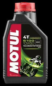 104074 MOTUL Олива для 4-х тактних двигунів Technosynthese естерова Motul "5100 4T 10W50" 1л