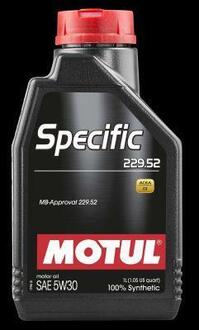 104844 MOTUL Олива моторна синтетична Motul "Specific 229.52 5W30", 1л