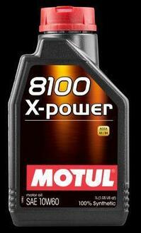 106142 MOTUL Олива моторна синтетична Motul "8100 X-power 10W60", 1л