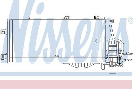 94548 NISSENS Конденсатор, кондиционер