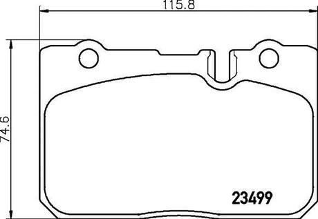 NP1063 Nisshinbo Колодки тормозные дисковые передние Lexus LS 400 (94-97) ()