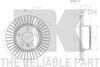 2015101 NK Тормозной диск передний BMW 1/2/3/4 1,8-2,0 10- (300x22) (фото 3)