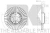 204860 NK Тормозной диск передний вентилируемый VOLVO XC60 2.0-3.0 08- (фото 3)