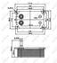 31071 NRF масляный радиатор, двигательное масло (фото 1)