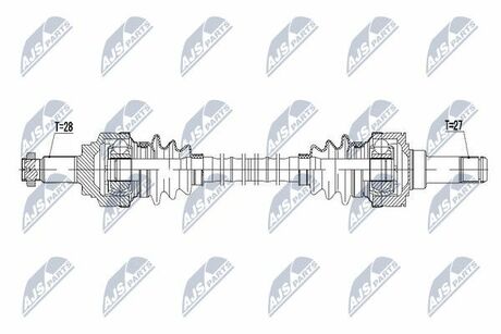 NPW-BM-052 NTY  Полуось