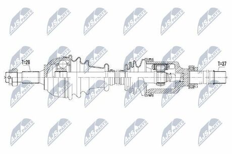 NPW-PE-035 NTY  Полуось