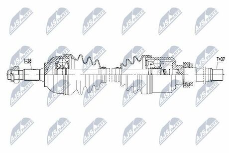 NPW-PE-041 NTY  Полуось