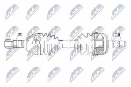 NPW-PL-073 NTY  Полуось