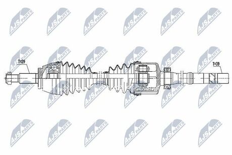 NPW-RE-089 NTY  ПОЛУОСЬ