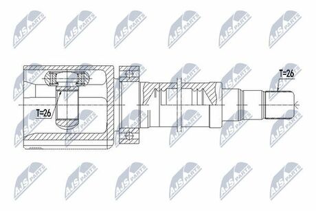 NPW-VV-085 NTY  Шарнир равных угловых скоростей