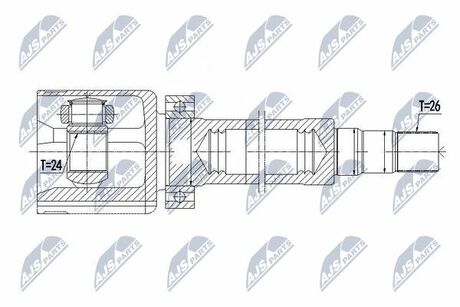 NPW-VV-088 NTY  ШАРНИР РАВНЫХ УГЛОВЫХ СКОРОСТЕЙ