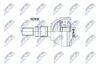 NPZ-PL-040 NTY  Шарнир равных угловых скоростей (фото 2)